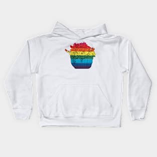 Pride Fall Pumpkin Design Kids Hoodie